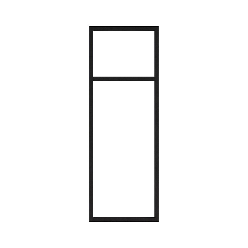 Hurricane-impact Resistant Windows Large View Floor-to-ceiling Windows Aluminum Frame Fixed Glass Windows